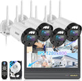 All-in-One Security System Outdoor Wireless Security Camera System