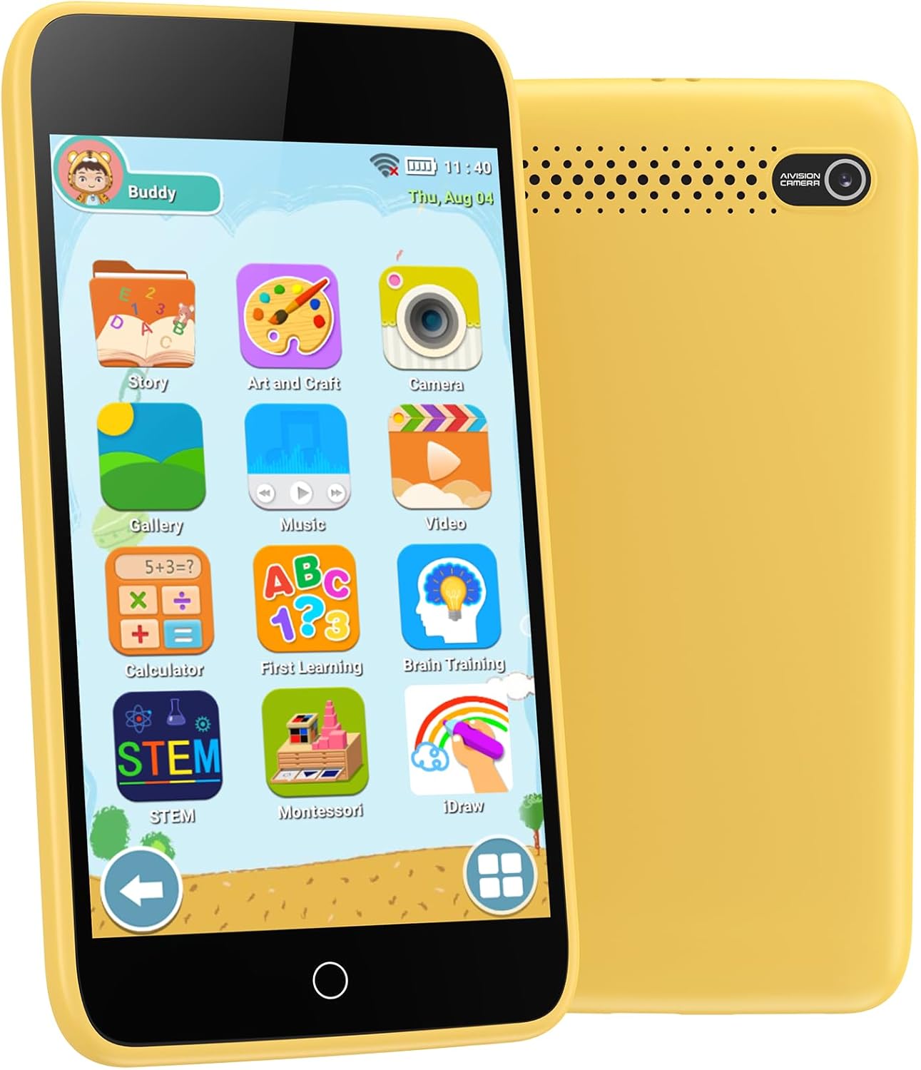 Interactive Kids Smart Phone with 400+ Activities