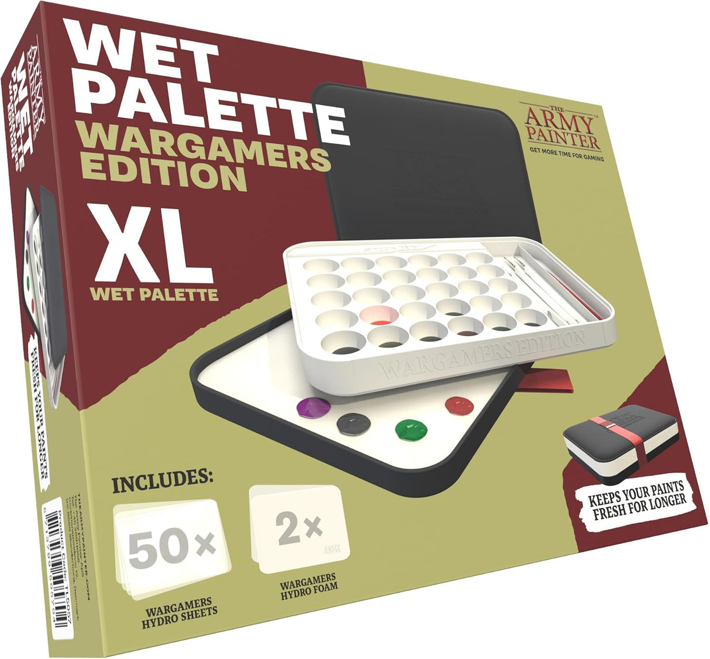 The Army Painter Wargamers Edition Wet Palette for Miniatures