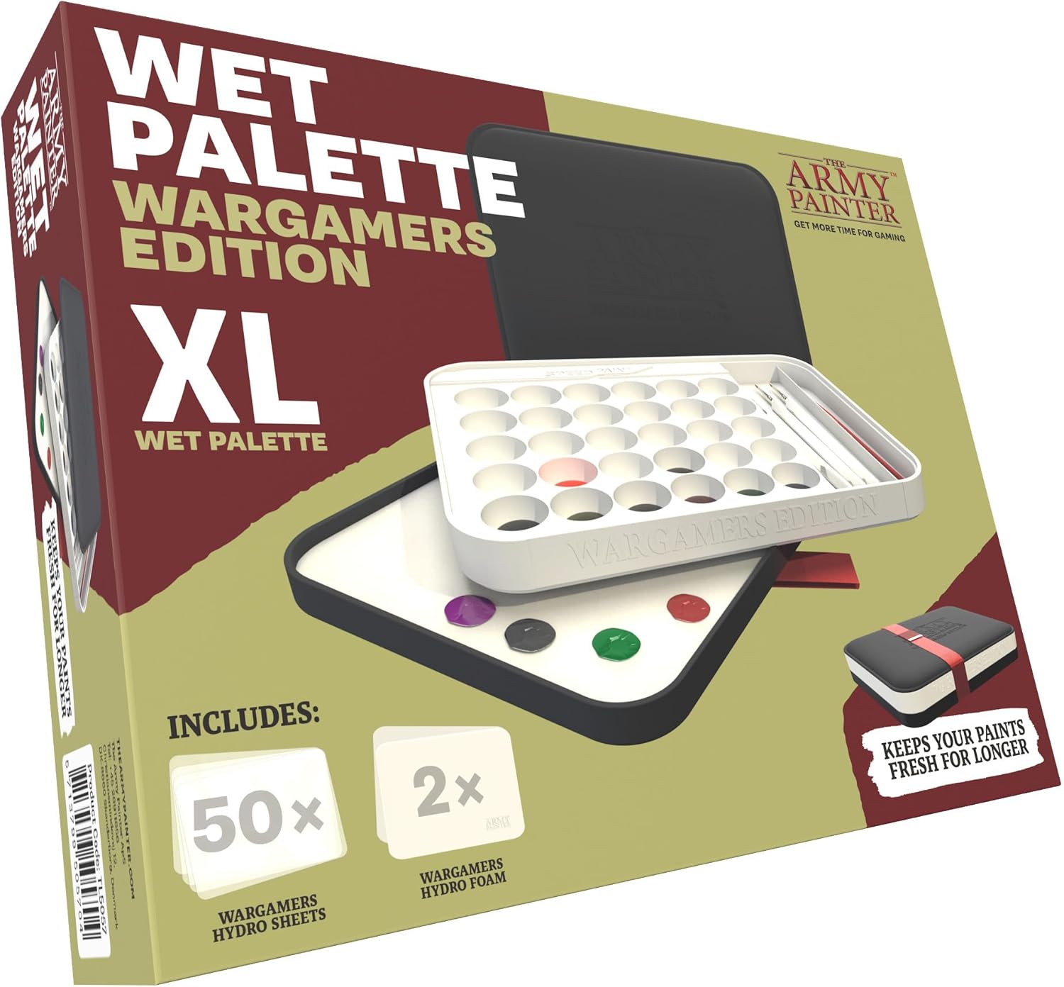 The Army Painter Wargamers Edition Wet Palette for Miniatures