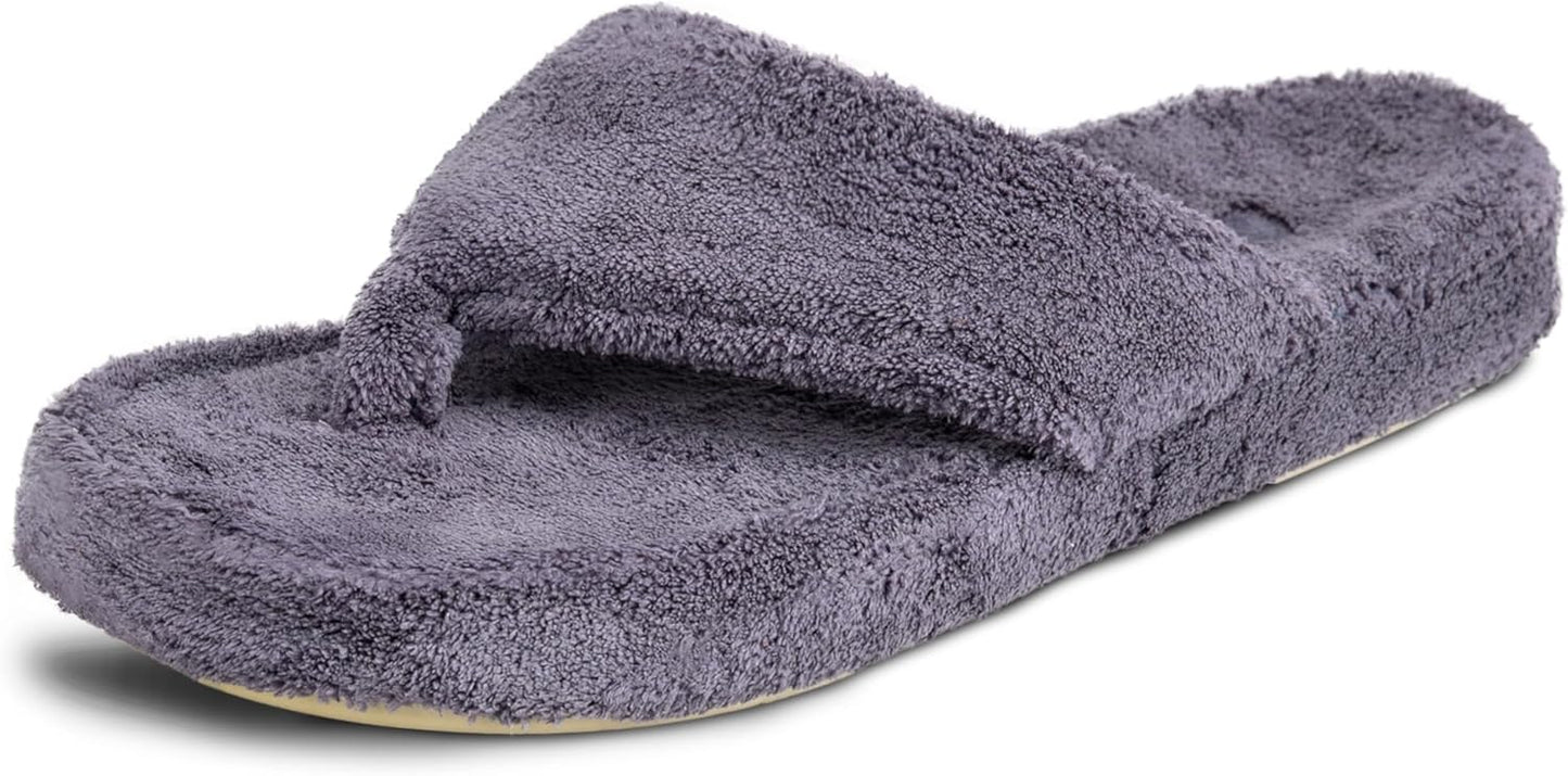 Acorn Women's Spa Thong Slippers for Ultimate Comfort and Support