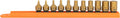 Mayhew Tools 16005 Low-Profile Dual Drive Set - Compact Metric Hex