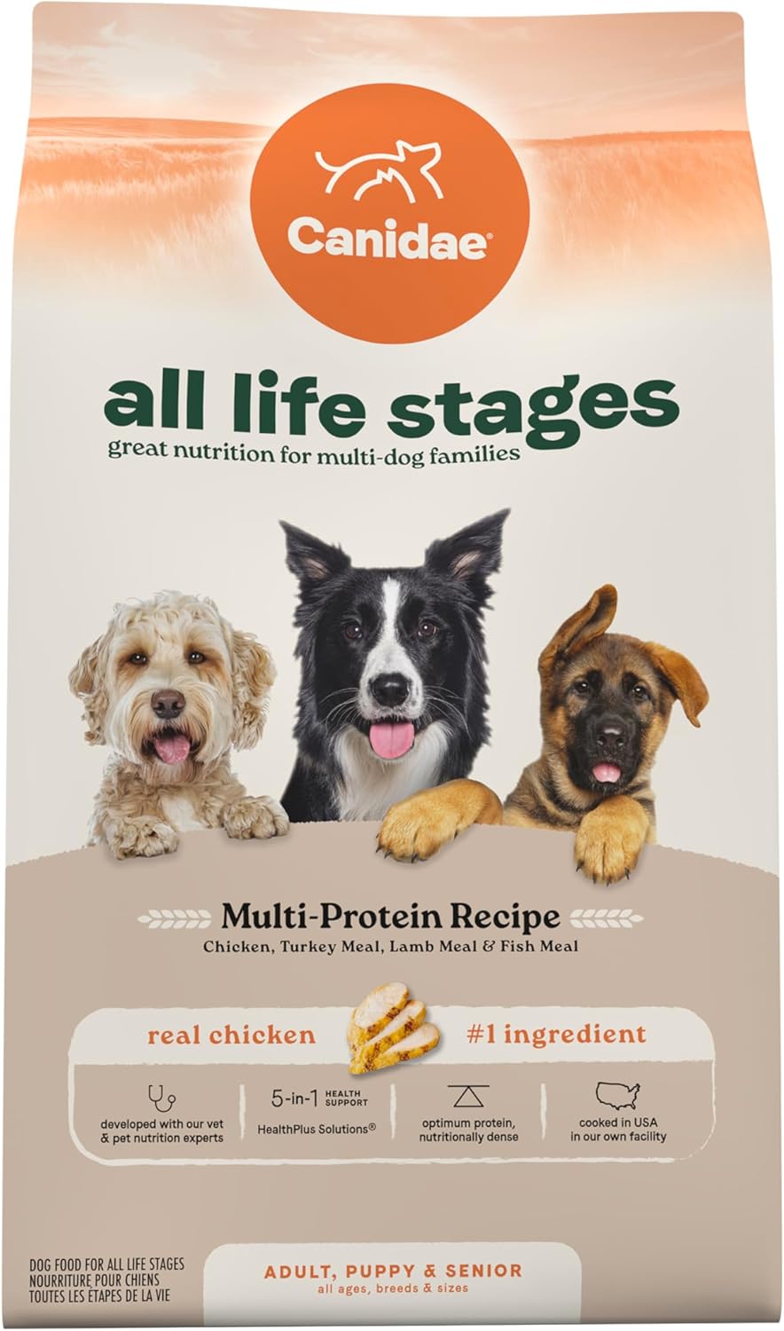 Canidae All Life Stages Multi-Protein Recipe for Dogs 40 lbs
