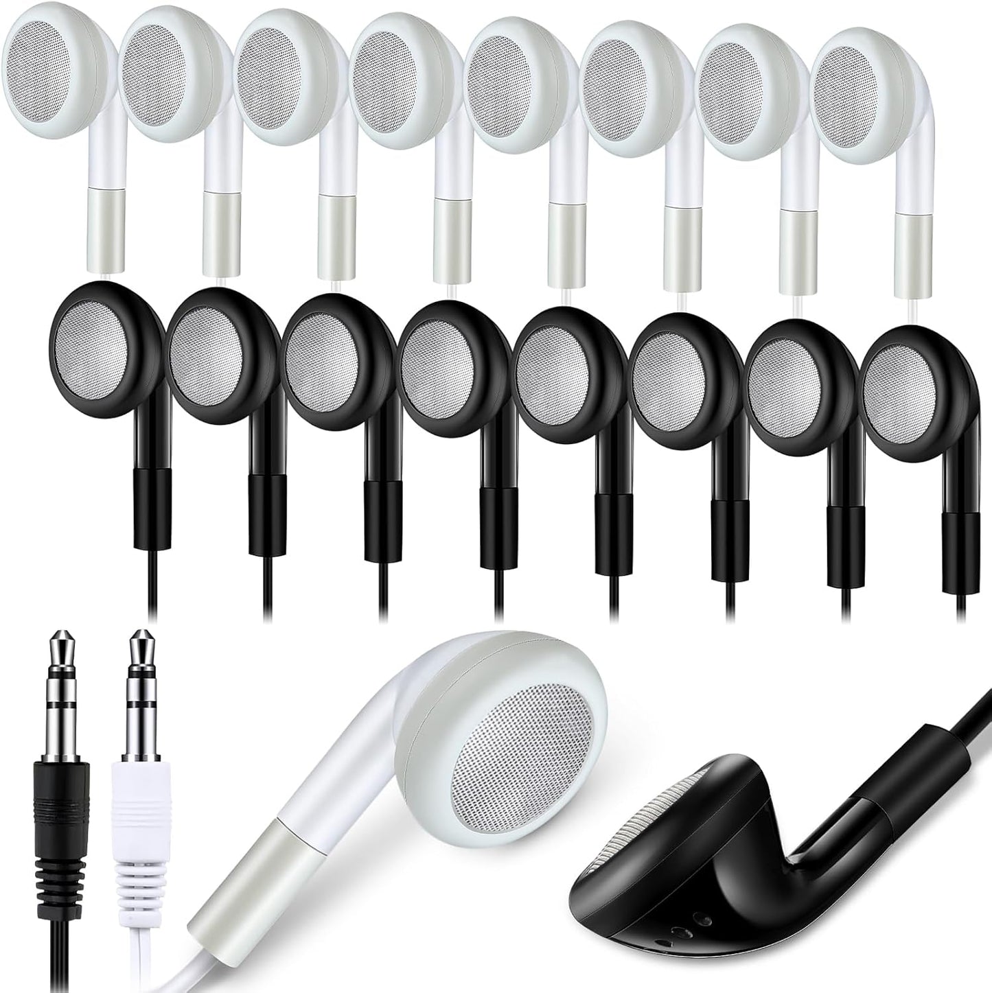 Classroom Essentials: Kanayu 100 Pack Kids Earphones