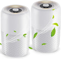 Air Purifier for Bedroom with Aromatherapy Function - Quiet P60 Pair