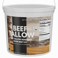 Beef Tallow for Cooking 112 oz (7 lbs) - High Smoke Point