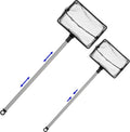 Fish Tank Net Set 4 in & 6 in with Extendable Handles - Gentle
