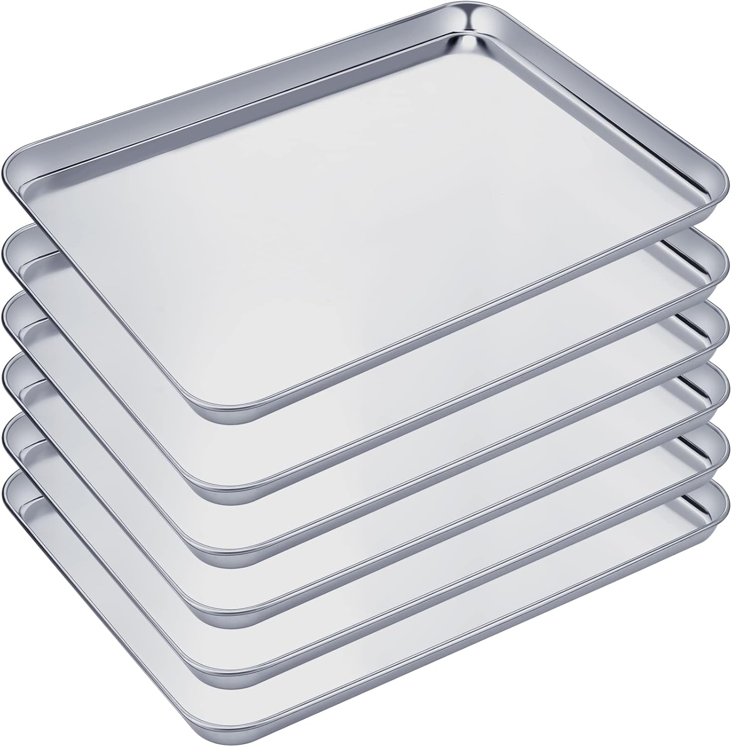 Stainless Steel Baking Sheet Set for Perfect Cookies and More