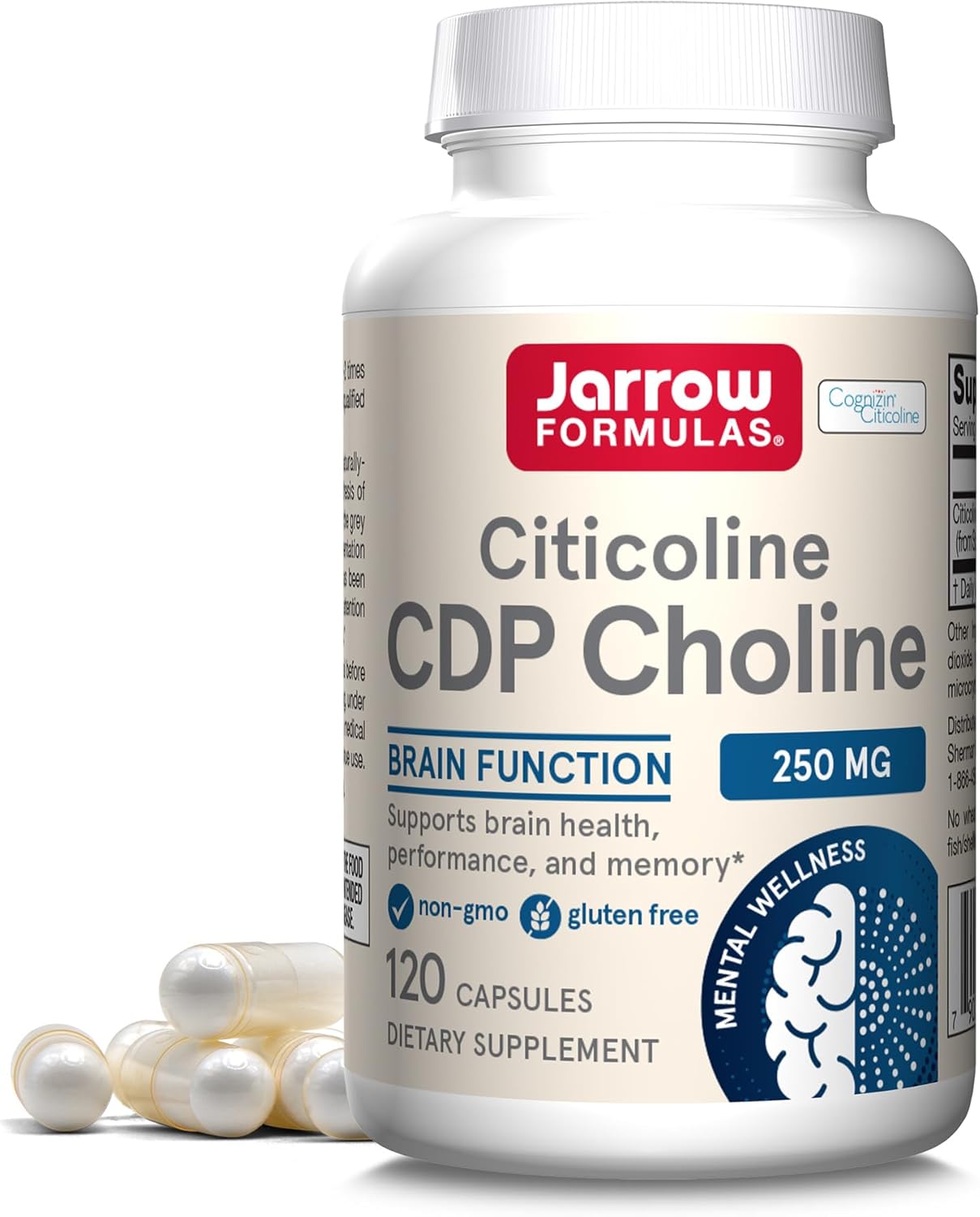Citicoline CDP Choline 250 MG for Enhanced Brain Health