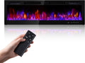 RealSmart 70 Electric Fireplace: Remote Control & 12 Flame Colors