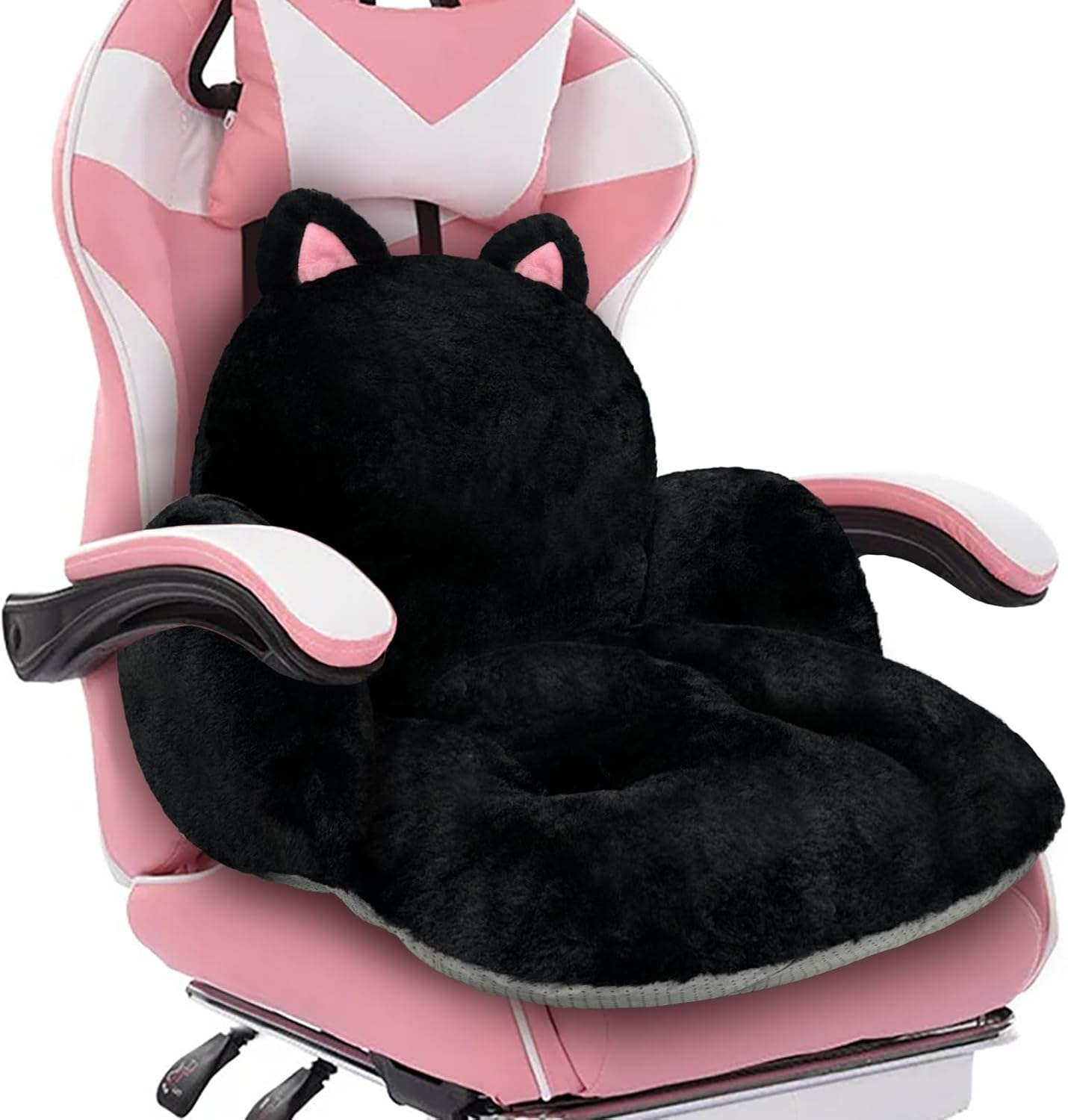 Kawaii Gamer Cushion for Comfy Office Seat