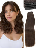 WIGNEE Double Invisible PU OVO Human Hair Extensions 12 in