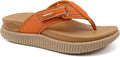 Womens Orthotic Cushion Flip Flops with Arch Support - Comfortable are