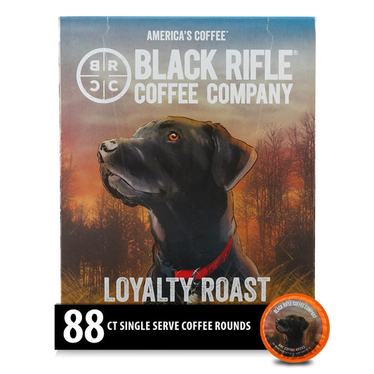 88-Count Loyalty Roast Pods by Black Rifle Coffee