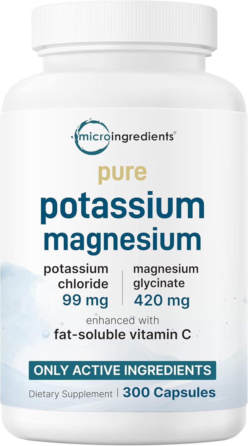 Potassium Magnesium Electrolyte Complex | High Absorption + Vitamin C