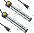 Immersion Water Heater 2 Pcs Portable Submersible 1500W - Heats 5 Gal