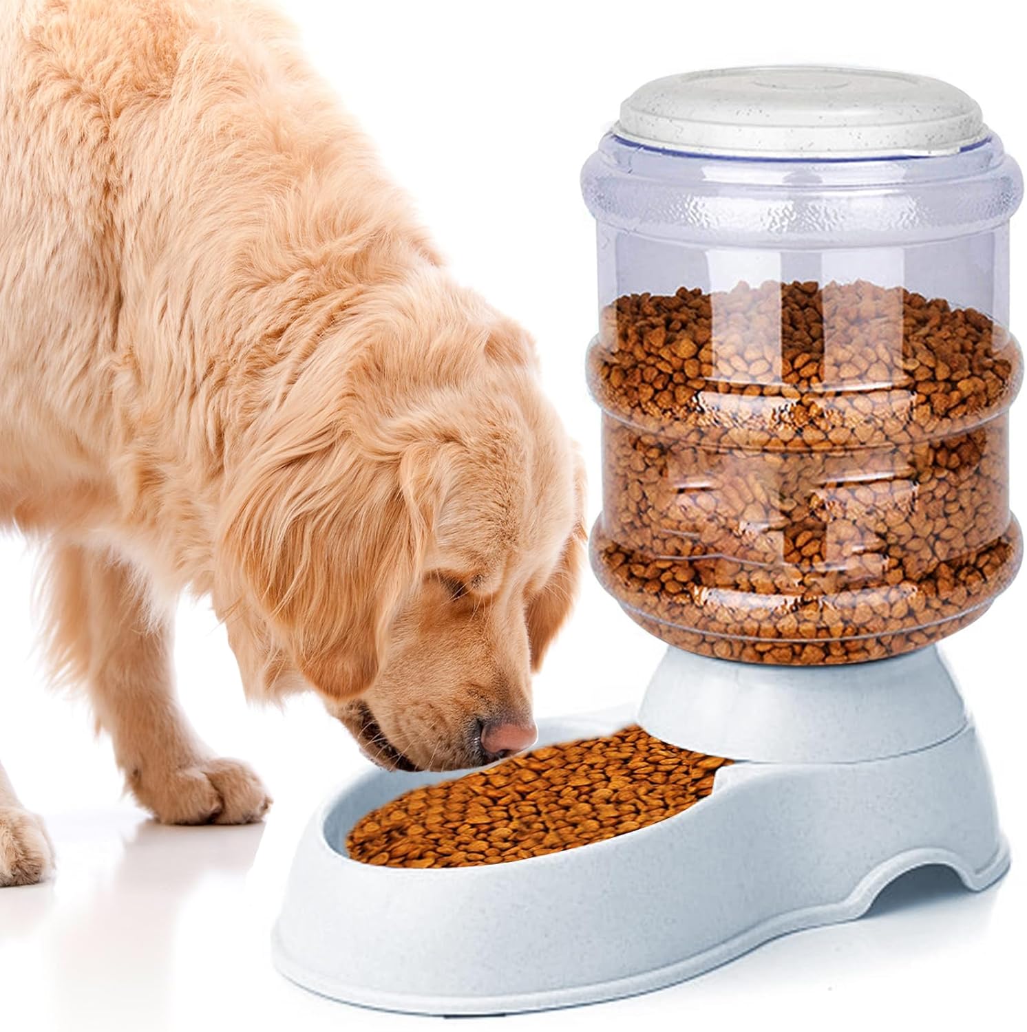 Automatic Dog Feeders for Large Dogs - 3 Gallon Capacity