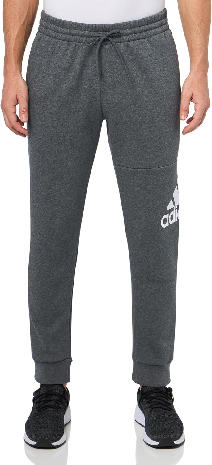 Adidas Men's Essentials Fleece Tapered Cuff Pants for Comfort