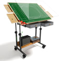 CODACE 1500 Piece Jigsaw Puzzle Table with Adjustable Tilt and Drawers