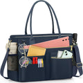 RAINSMORE Laptop Bag for Women 15.6 in Work Tote - Organized, Durable