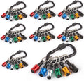 1/4 in Hex Shank Bit Holder 6pcs Set - Quick-Change Keychain Adapter
