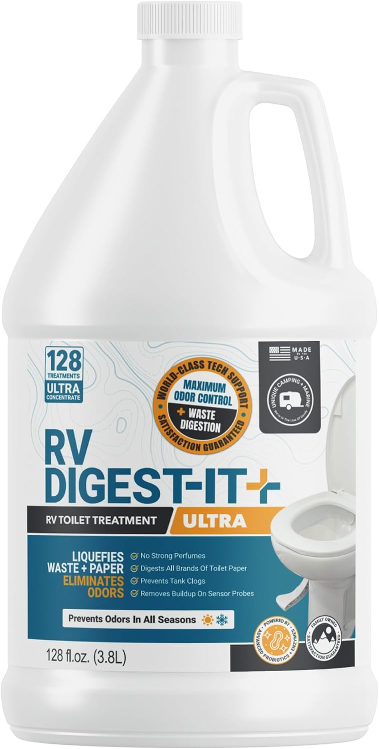 Unique RV Digest-It Ultra Toilet Treatment for Hassle-Free RVing