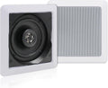 Herdio 5.25 in Passive Ceiling Speakers Pair - Clear Home Audio