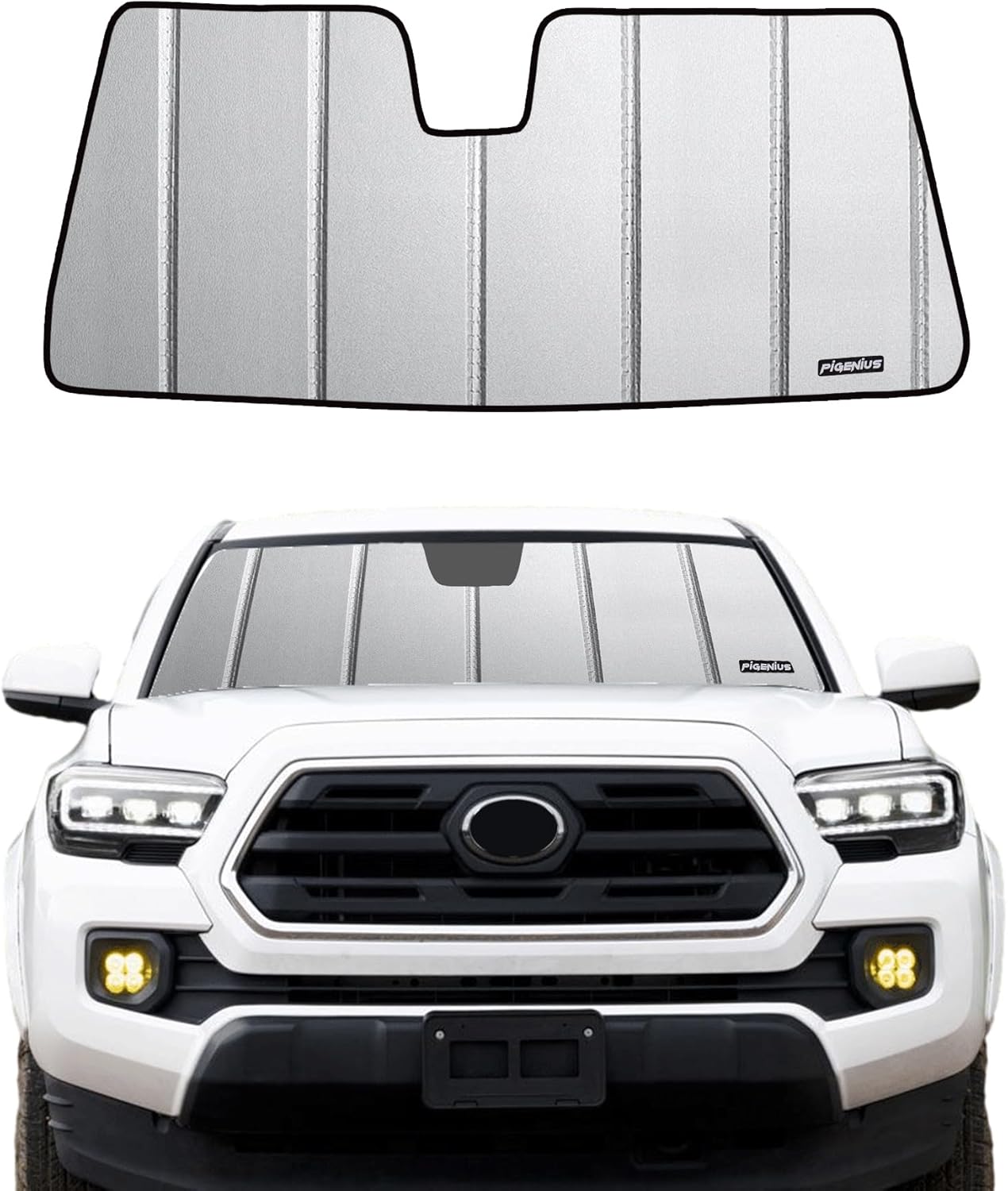 Windshield Sunshade for Toyota Tacoma 2018-2023 - Beat the Heat
