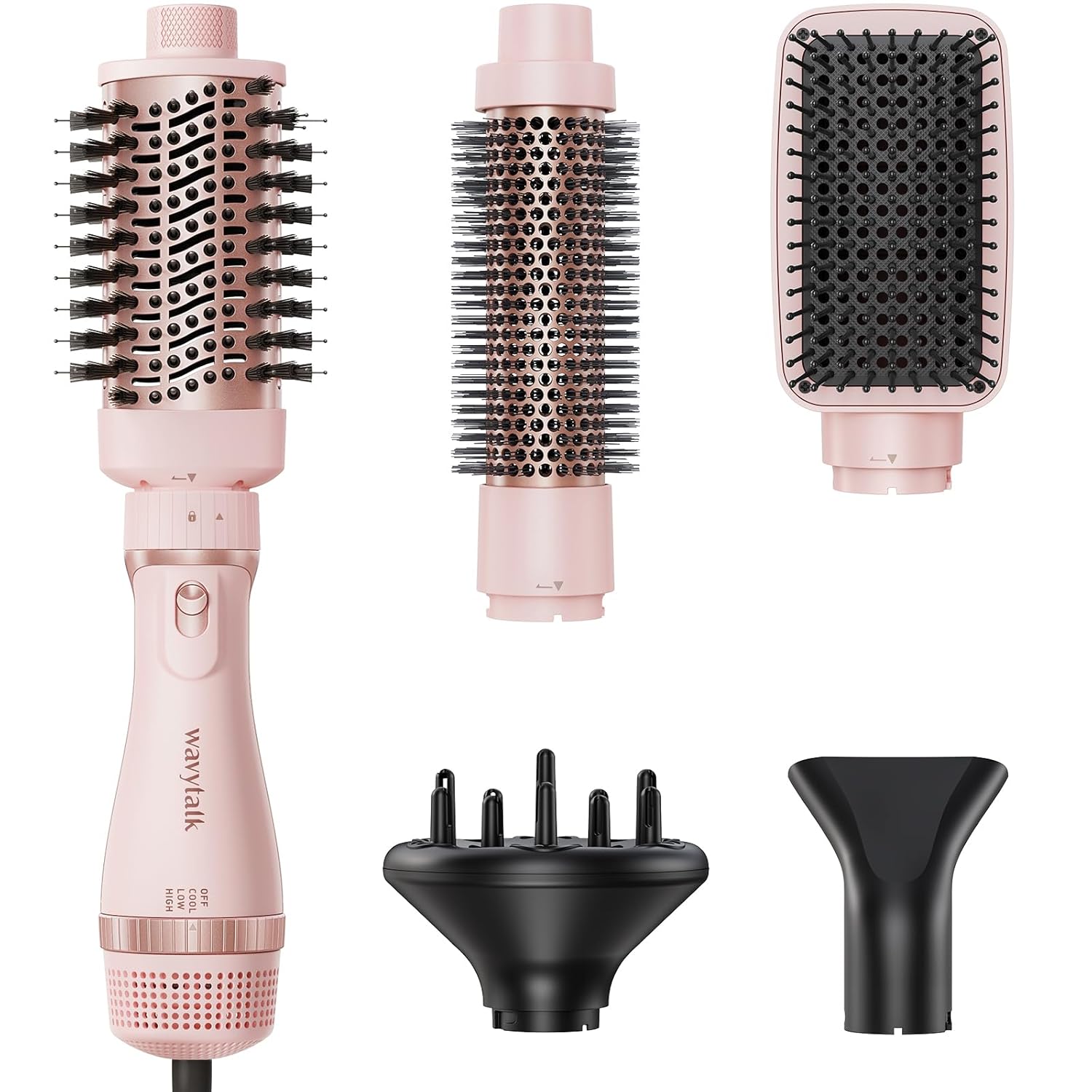 5-in-1 Wavytalk Blow Dryer: Fast Styling in One Step