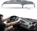 DASHSKIN Molded Dash Cover Cap for 1998-2001 Dodge Ram - Mist Grey