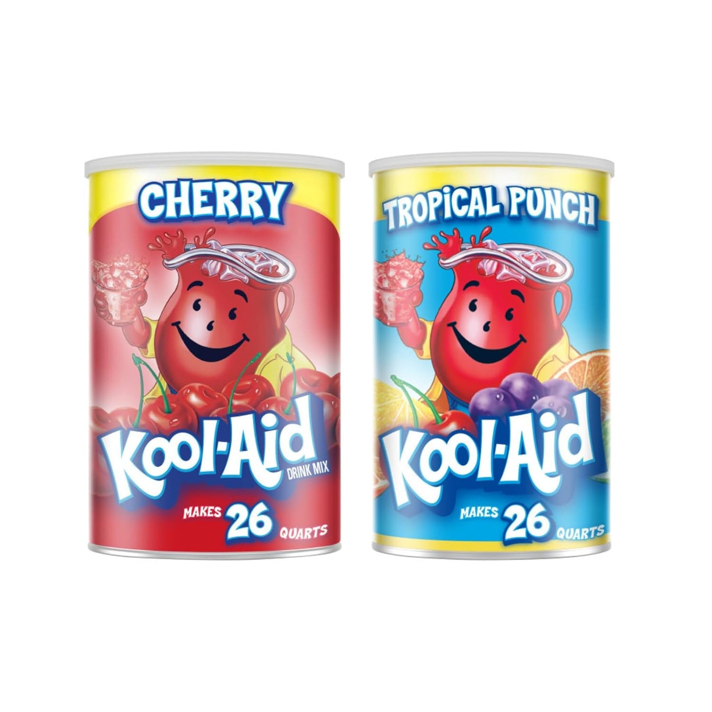 Kool-Aid Cherry & Tropical Punch Variety Pack for Refreshing Drinks