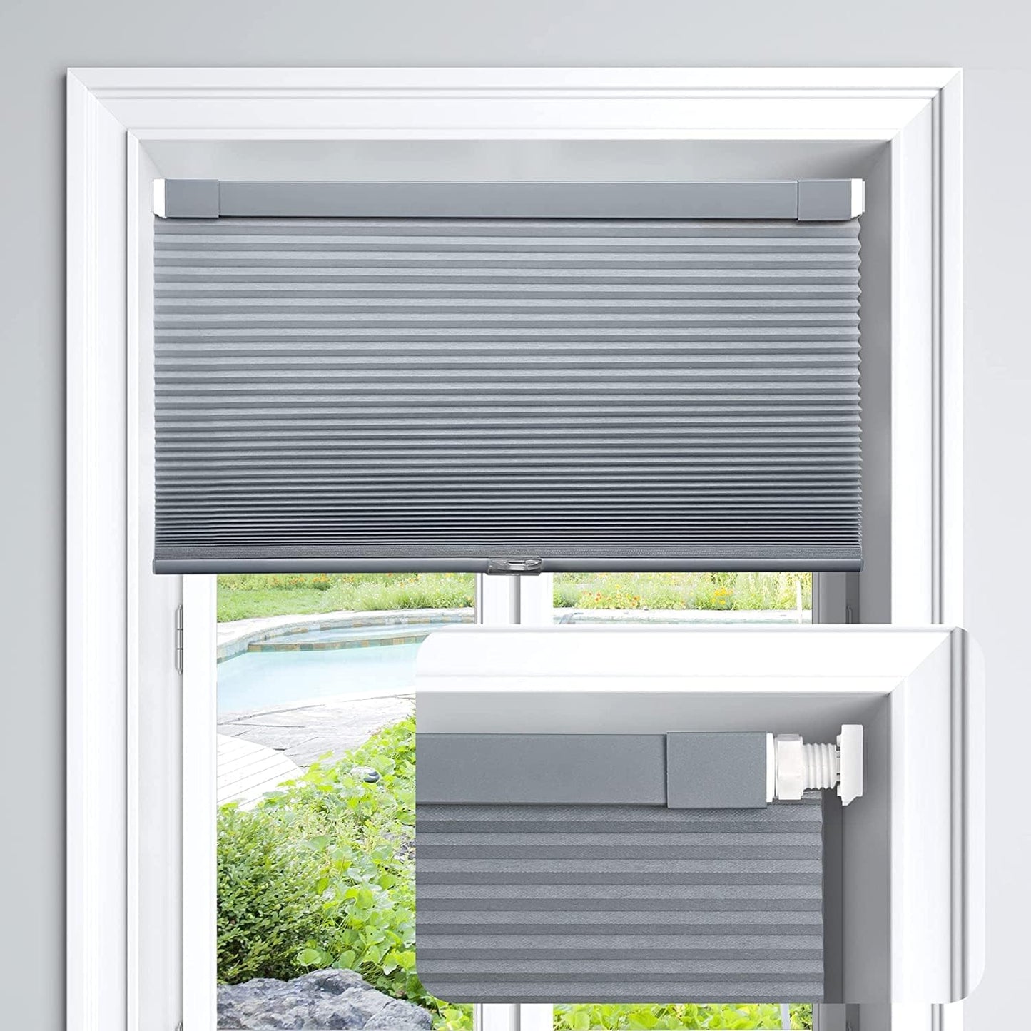 LazBlinds Cordless Cellular Shades for Light Filtering Privacy