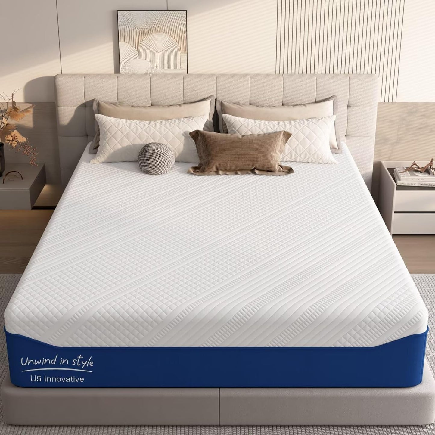 Queen Mattress with 14 Inch Memory Foam for Ultimate Comfort