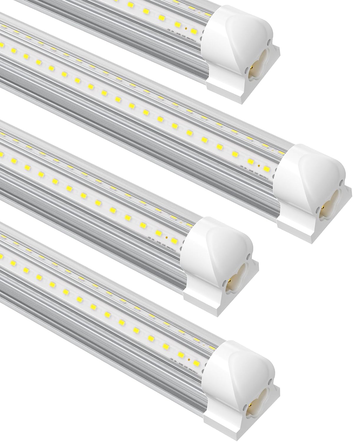 4-Pack T8 LED Shop Light 4FT for Garage Ceiling and Workshop