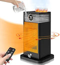 3-in-1 Space Heater with Humidifier and 3D Flame Effect - Quiet