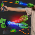 Light Up Foam Rocket Launcher for Kids - LED Rockets that Soar