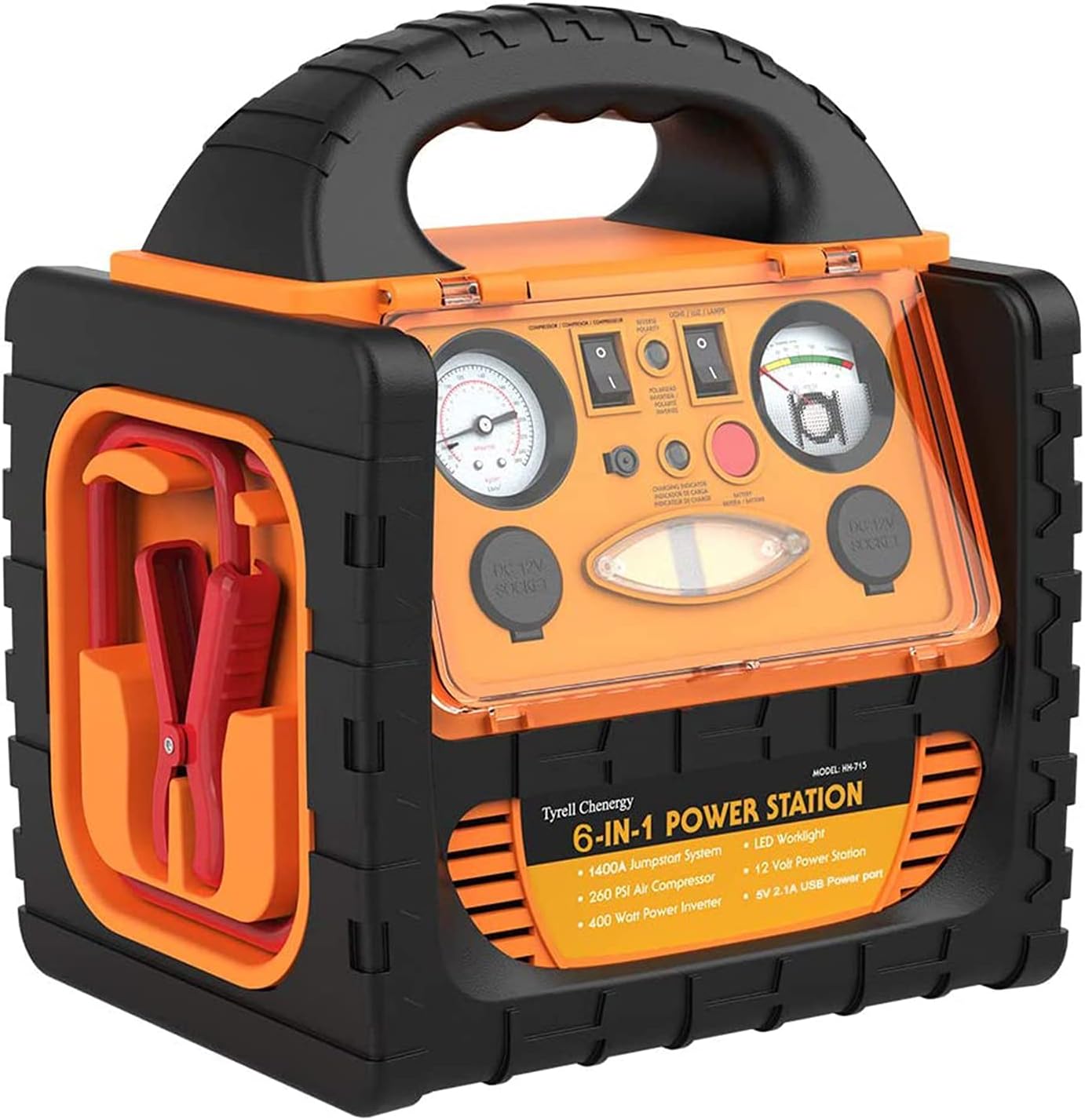 Hereta Portable Jump Starter: Power Anywhere!