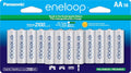 Eneloop AA Rechargeable Batteries 16-Pack - Long Lasting Power