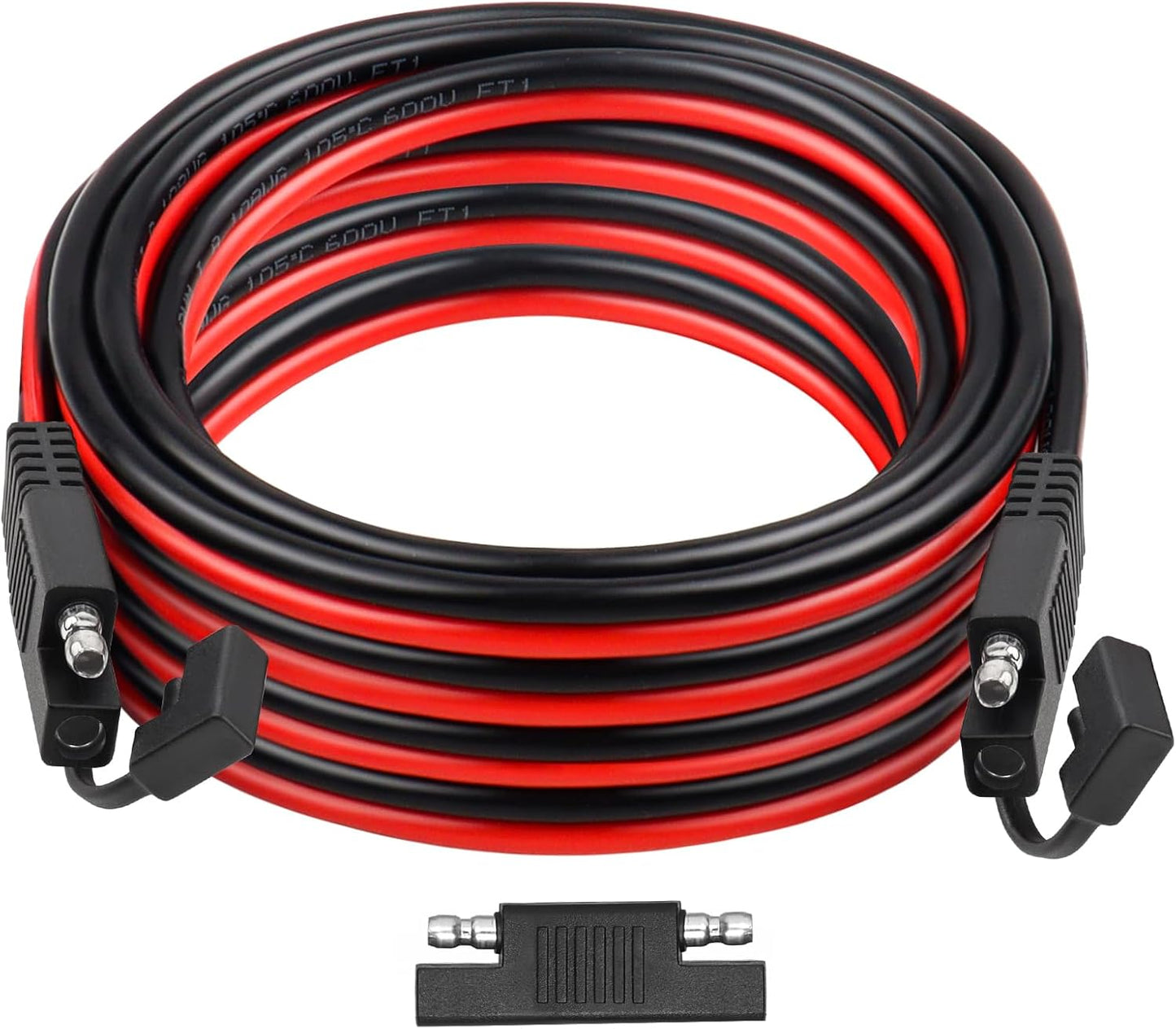 SAE Extension Cable 30FT Heavy Duty 10AWG for Automotive and Marine