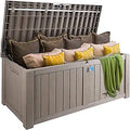 Vevor Deck Box 120 Gallon Outdoor Storage Box - Weatherproof Organizer