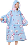 Kids Cozy Hoodie Blanket by Narecte - Perfect for Snuggly Warmth
