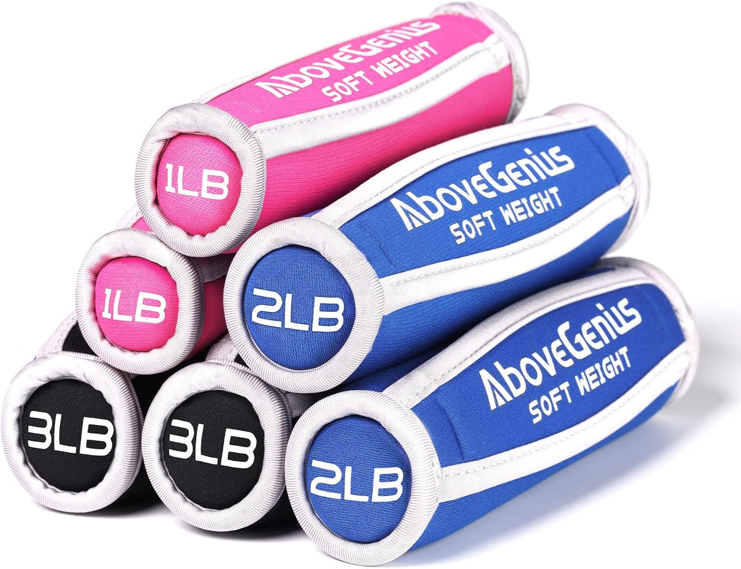 Hand Weights for Women Men - Soft Dumbbells Set for Workouts