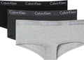 Calvin Klein womens Motive Cotton Boyshort Panties 3 Pack - Soft