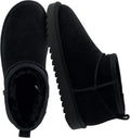 CUSHIONAIRE Hip 2 Genuine Suede Ankle Boots for Women - Cozy Faux fire