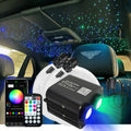 AKEPO 20W Twinkle Dual-Head RGBW Fiber Optic Star Ceiling Light Kit