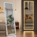 Full Length Mirror with LED Lights 71in x 26in - Dimmable, 3-Color