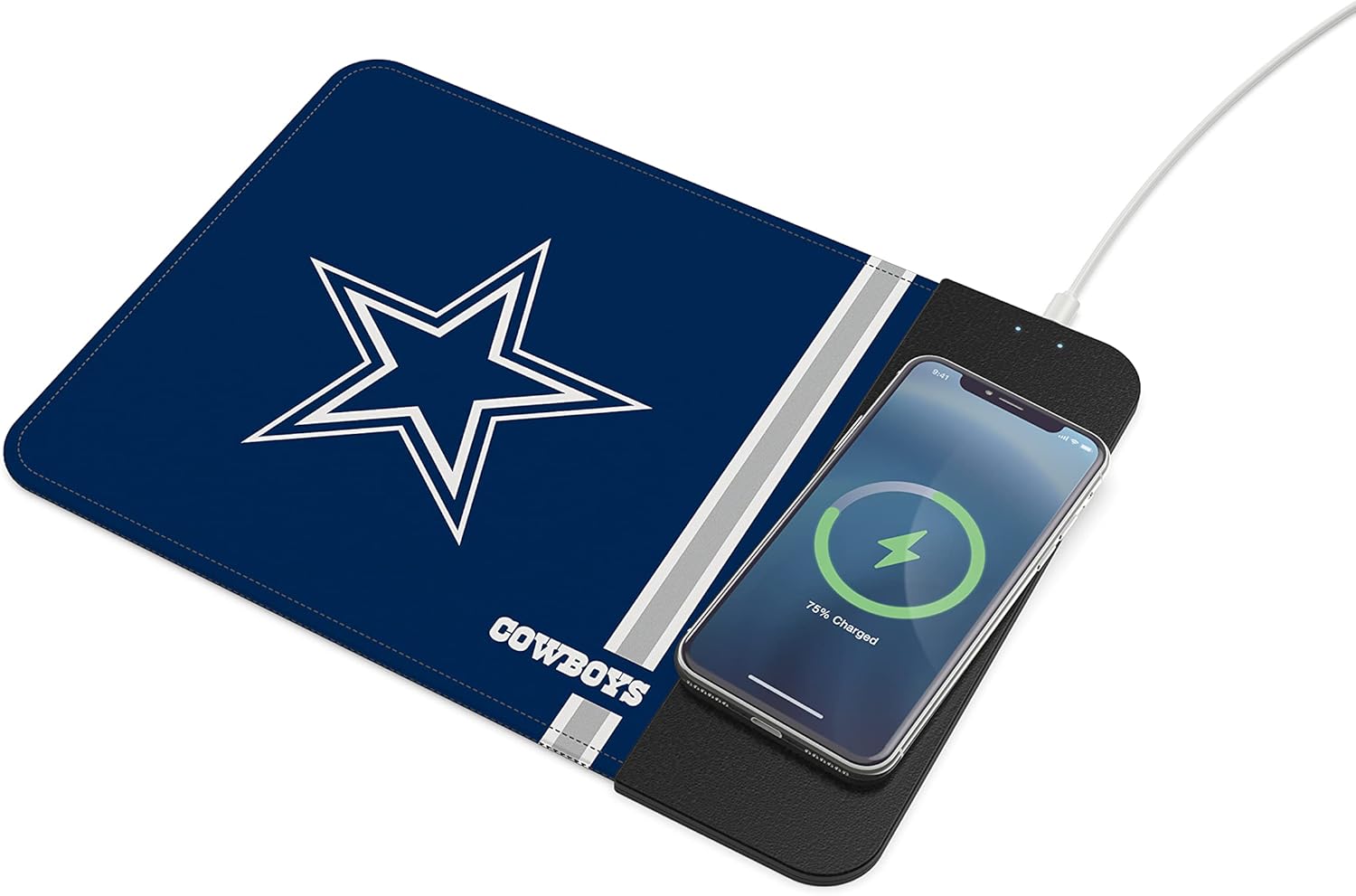 SOAR NFL Wireless Charging Mouse Pad for Qi Enabled Devices