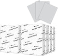 Springhill 8.5 x 11 Gray Colored Cardstock Paper - Lightweight Vellum