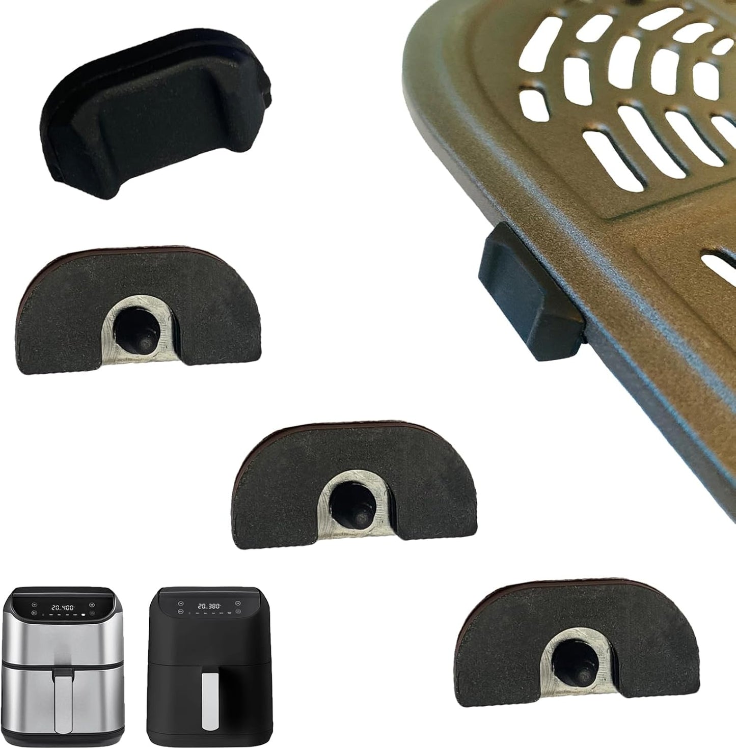 Upgrade Your Bella Air Fryer with Silicone Feet