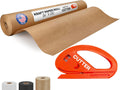 Brown Kraft Paper Roll 24 in x 150 ft - Heavy Duty Eco Craft Paper